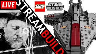 🔴 Building LEGO Venator-class Attack Cruiser (75441) Live!