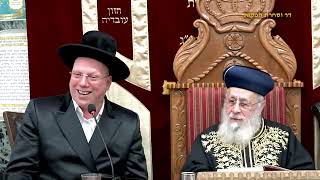 הרב ליאור גלזר ליד מרן הראש"ל: פרשת נח והתרנגול שהתקלקל