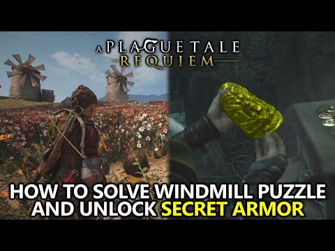 A Plague Tale: Requiem - How to Unlock Secret Armor with Windmill Puzzle to find Hideout