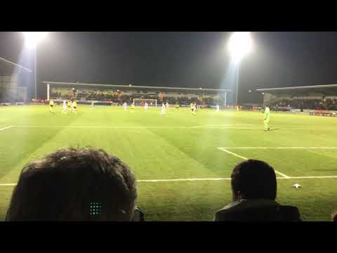 QPR fans at Burton (13/01/18)