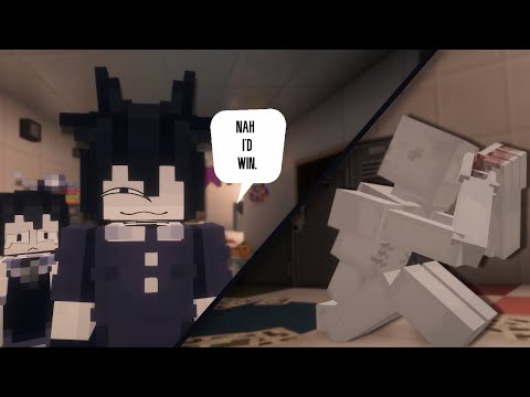 MIss Circle Vs Scp 096 be like... (Minecraft Animation)