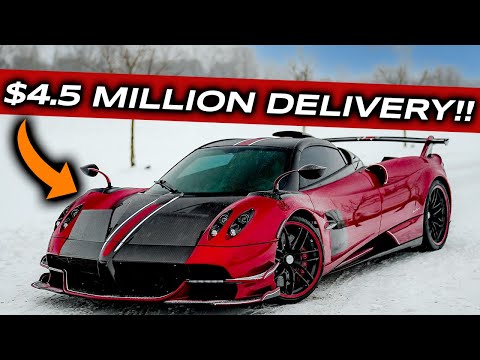 THE MOST EXPENSIVE HYPERCAR IN THE COLLECTION HAS ARRIVED…THE PAGANI HUAYRA ROADSTER BC!!!