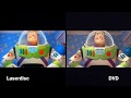 Toy Story Clip 1996 Laserdisc 2010 DVD Comparison