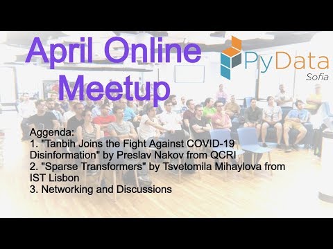 PyData Sofia April Meetup -30.04.2020 - Full stream