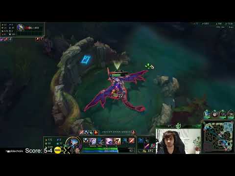 [ agurin ] Kha'Zix JUNGLE vs Nidalee 14/2/5 | KR GRANDMASTER | LOL Season 2022