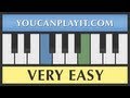 Lavender's Blue [Very Easy Piano Tutorial ...