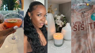 VLOG: BRUNCH IN TORONTO + HOME ORGANIZATION + BABY SHOPPING + ASHER GOT CHRISTENED 🙏🏾