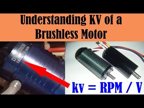 Understanding KV of a Brushless Motor - RC Motor Basics