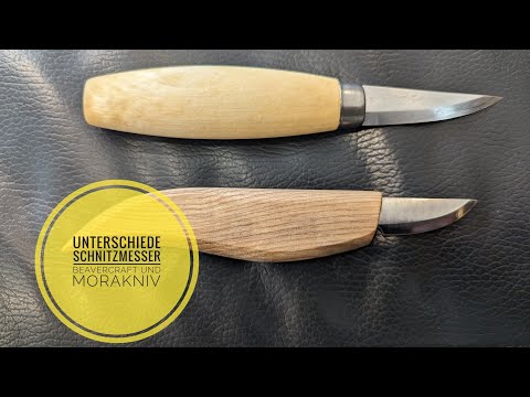 Unterschiede Schnitzmesser Beavercraft und Morakniv #woodcraft