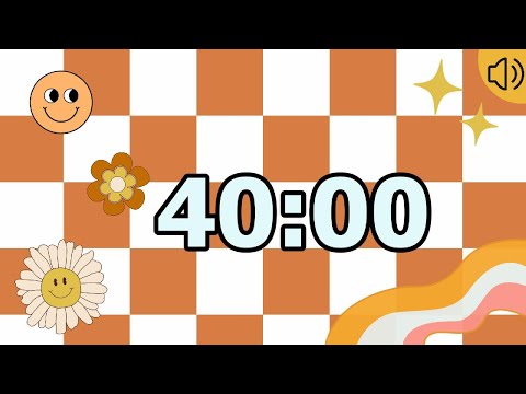 40 minute timer / instrumental and relaxing songs for classrooms / study with me