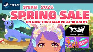【STEAM Spring Sale/雑談】Steamスプリングセールとか眺めたいね【JustChatting】文字遊戯(日本語版) Demo