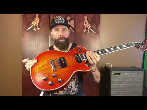 SOLD - Gibson Limited Edition 2018 Les Paul Classic Player Plus - Orange Sunrise w/OHSC