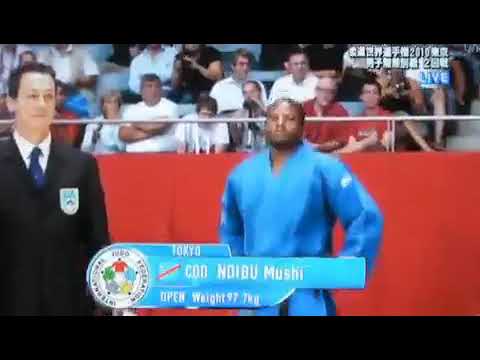 NDIBU MUSHI CHALEUR CONTRE (COC) TEDDY RINER (FRA) JAPON 2010
