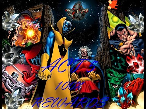 ACT-5  100% crystal opening::::Marvel Contest of Champions::::