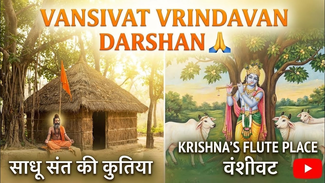 Vansivat Vrindavan 🌿 | The Sacred Place Where Lord Krishna Played His Flute 🎶