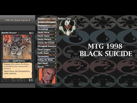 MTG 1998 Worlds Seattle Black Suicide vs Red Sligh [ManaLink 3.0]