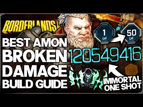 Borderlands 4 - Best Most OP Amon Build in Game - Easy 1 Shot ANY Boss - Level 1 to 50 & Gear Guide!