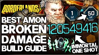 Borderlands 4 - Best Most OP Amon Build in Game - Easy 1 Shot ANY Boss - Level 1 to 50 & Gear Guide!