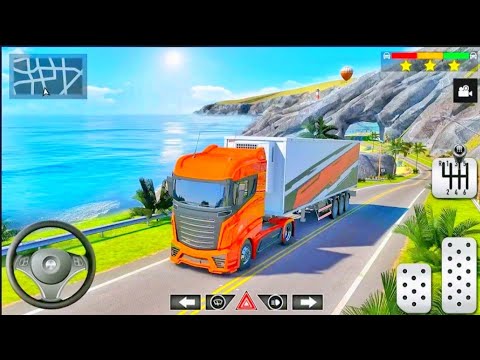 Transporting an oversized construction trailer - SnowRunner | Logitech g29 gameplay