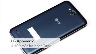 LG Xpower 2 | Smartphone mit riesigem 4.500-mAh-Akku im Test [Deutsch]