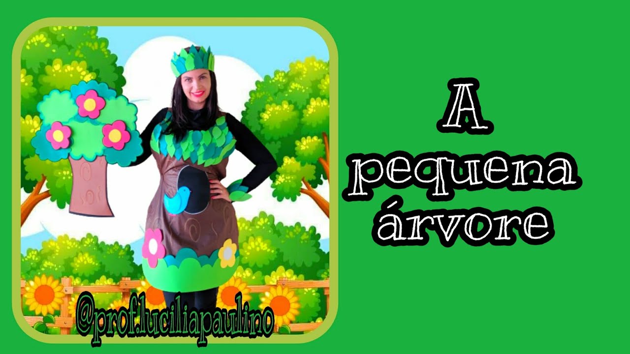 A pequena árvore. Histórinha para o dia da árvore, estações do ano🌳🥰