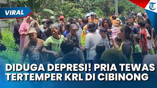 Utang Menumpuk Diduga Jadi Penyebab Pria di Cibinong Tertemper KRL hingga Tewas, Alami Depresi