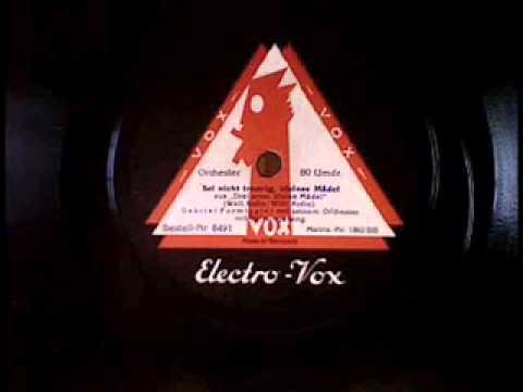 Gabriel Formiggini m.s. Orchester - Sei nicht traurig, kleines Mädel [Foxtrot]