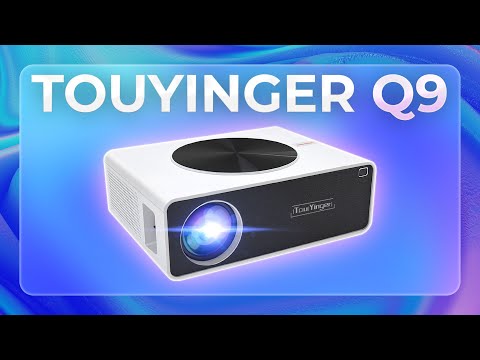 фото проектор touyinger q9 яркость 6800 с3 4k игровой 0