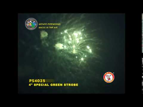 SS100ST03 - 4 INCH SHELL - WIZARD FIREWORKS - PS4025