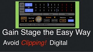 Video thumbnail for Gain Staging the Easy Way // VU Meter MK3 by Optomod