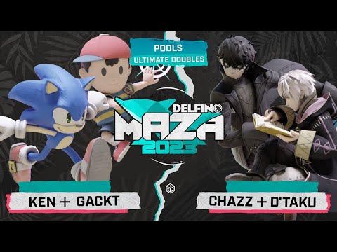 Delfino Maza 2023 [ESP] - Doubles Pools W - Ken + Gackt Vs. Chazz + D'Taku - Smash Ultimate