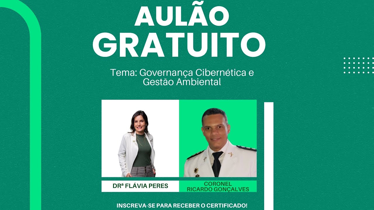 Aulão - Governança Cibernética e Gestão Ambiental