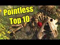 Pointless Top 10: Things I forgot in other Pointless Top 10s