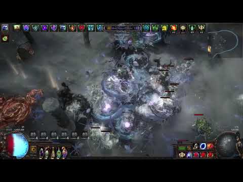 [POE 3.11 - Harvest] Scion CI Aura Stacker vs better 100% Delirious Map