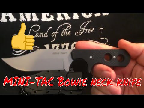 Cold steel mini-tac Bowie knife