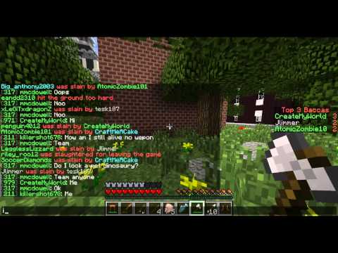 Minecraft﻿:Hunger Games Episode 150 w/Tesk187,ChimeySwift,cake and kaiyln