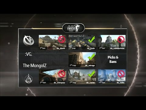 The Mongolz vs VG. CyberZen Day1 5경기 Set1 PGL CS:GO Asia -EsportsTV