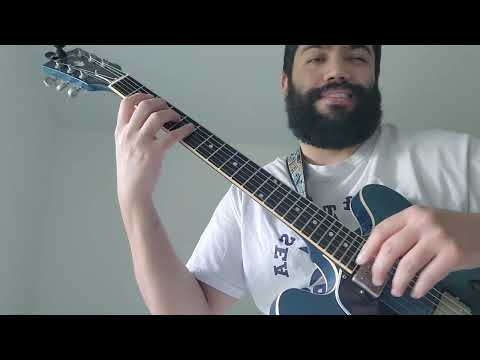 Ted Greene Single Note Soloing Vol 1: Dmaj7 (area 1) vocabulary and integration