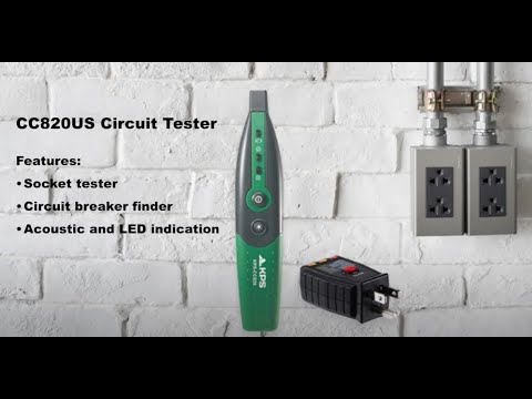 Circuit Breaker Finder and Socket Tester #KPS-CC820US