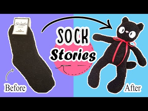 DIY Black Cat Plush for Halloween Tutorial