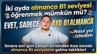2 Ayda B1 Almanca Mümkün! Sadece YouTube’la B1’i Geçtim