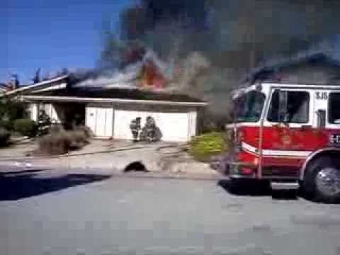 Almaden Valley South San Jose house burned down--part 1