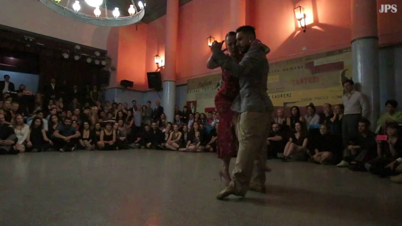 Virginia Pandolfi y Jonatan Aguero 1/2, Milonga Viva La Pepa, 28Ago2016