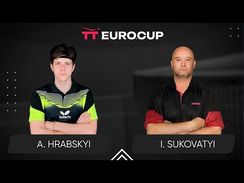 13:15 Andrii Hrabskyi - Ihor Sukovatyi 26.05.2024 TT Euro.Cup Ukraine Master. TABLE 3