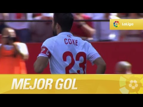 Coke marca el golazo de la Jornada 35 en el Sevilla FC - Real Betis
