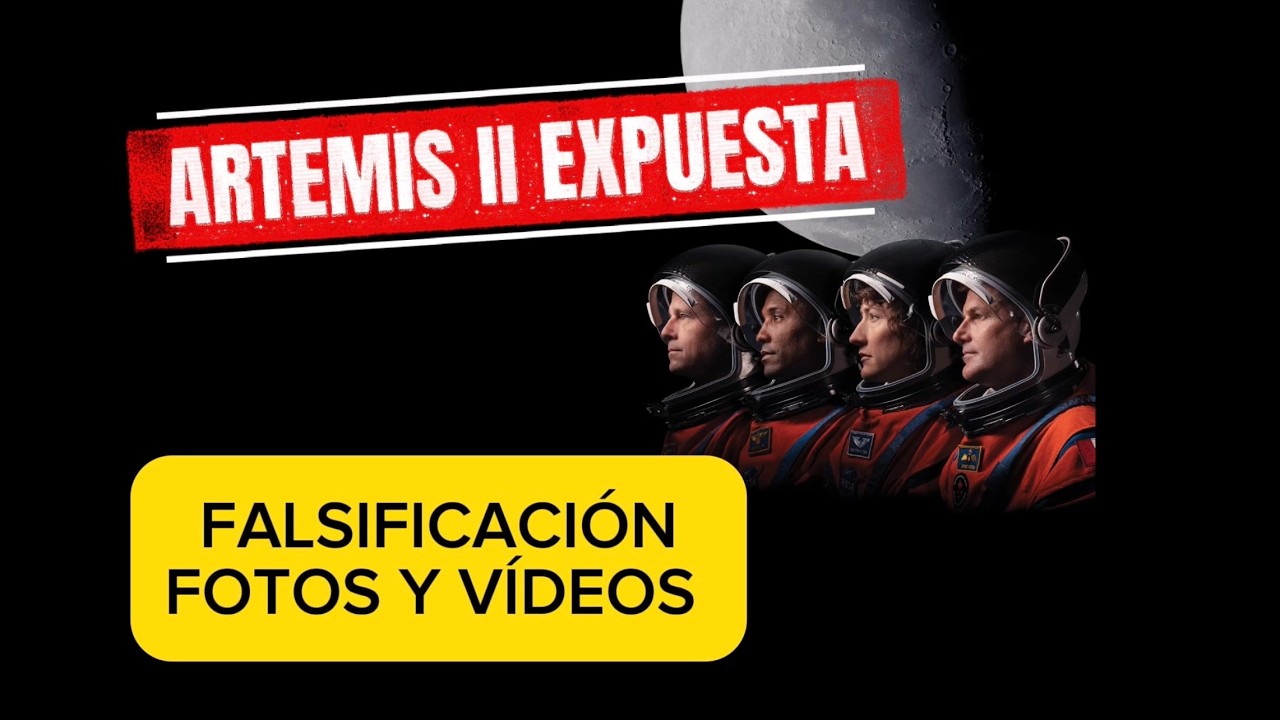 EXPONIENDO  LA FALSIFICACION DE FOTOS Y VIDEOS DE LA NASA ARTEMIS II