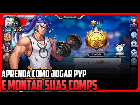 APRENDA COMO FUNCIONA O PVP E CRIAÇÃO DE COMPS - SAINT SEIYA AWAKENING