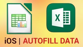 How to Autofill in Excel for iPhone