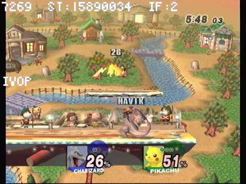 Project M 2.5 - Star KO 1 - RR - Haviklink (Charizard, Captain Falcon) vs Z (Pikachu)