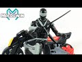 *NEW* SNAKE EYES w/ STEALTH CYCLE 2021 | Snake Eyes Movie 6" inch Action Figure Review | Hasbro